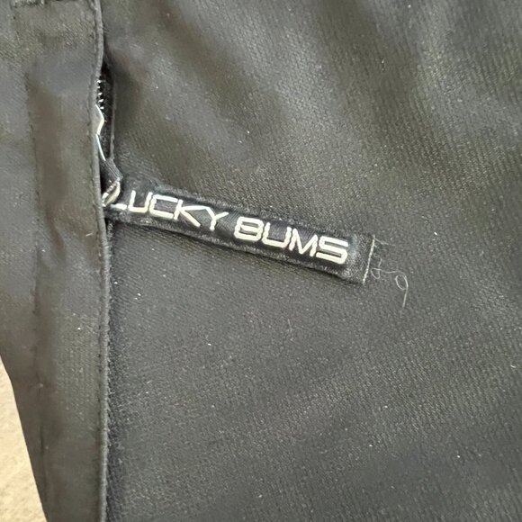 Lucky Bums Youth Medium Black Insulated Ski Pants - Picture 4 of 6